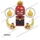 WM blocks 6052 6055 6056 6061 6063 6068 6071 6132 Disney anime bricks mini action toy figures Assemble blocks kids toys gifts