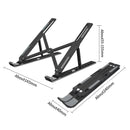 Foldable Laptop Stand Notebook Support Base Cooling laptop Bracket Universal Computer Holder Accessories For Macbook iPad Tablet
