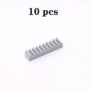 MOC Gear Series Gear Rotating Platform Gear Rack and Gear Differential High-tech Parts Small Particles Building Blocks Toys