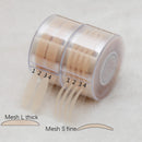 600pcs Eye Lift Strips Double Eyelid Tape Clear Gray Eyelid Stripe Big Eyes Invisible Double Fold Eyelid Sticker Makeup Tool