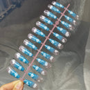 24Tips/Set Matte Super Long Coffin False Nail Artificial Fingernails Fake Nails Nail Beauty Finger Manicure Free Shipping Items