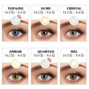 2pcs Yearly Contact Lenses Colored Contacts Beautiful Pupil Natural Contact Lenses for Eyes Color Yearly Cosmetic Contact Lens