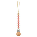 Pacifier Clips Chain Silicone Beads BPA Free DIY Dummy Clip Holder Soother Chains Baby Teething Toys Chew Gifts