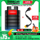 2023 THINKCAR Thinkdiag Old Version Full System all car 16 Reset Service 1 Year Free OBD2 Diagnostic Tool Active Test ECU Coding
