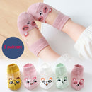 Cotton Baby Short Socks 5 Pairs Toddler Boys Girls Summer Mesh Thin Sock Kids Children Colorful Socks 5 pairs WMF043
