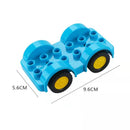 Big Building Blocks Accessories Compatible Large Bricks Children Kids Truck Car Bus City Traffic Series Assembly Educational Toy