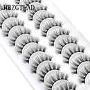 NEW 10 Pairs Natural False Eyelashes Fake Lashes Long Makeup 3d Mink Lashes Extension Eyelash Mink Eyelashes for Beauty 54