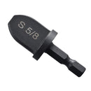 5/6pc Hex Shank Imperial Tube Pipe Expander Support for Air Conditioner Conditioning Swaging Rotary Tool Set7/8 3/4 5/8 1/2 1/4"