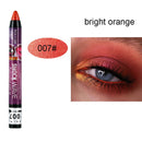 Pearlescent Eyeshadow Pen 12 Colors Lasting Waterproof Not Blooming Shiny Glitter Silkworm Gel Pen Eye Shadow Pencil Cosmetic