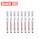 20mm Long Head Marker Pens 2/3/6/8Pcs/Set Multi-purpose Bathroom Woodworking Decoration Deep Hole Marker Pen Ink 9916 Tools Set