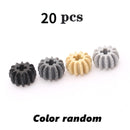 MOC Gear Series Gear Rotating Platform Gear Rack and Gear Differential High-tech Parts Small Particles Building Blocks Toys