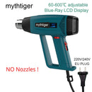Heat Gun 2000W Professional Hot Air Gun with 2 Temperature Modes Hands-Free Stand Built-in Ideal for Stripping Paints Soldering