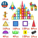 1Set Magnetic Designer Construction Set Model & Building Toy DIY Magnetic Blocks Tiles Montessori Educational Toys For Kids Gift
