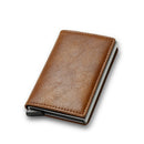 Rfid Card Holder Wallets for Men Money Bag Male Short Leather Walet Small Slim Leather Smart Thin Wallets Purse Drop Shipping