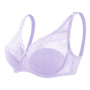 Women Bras Fashion Sexy Lace Bra Push Up Plus Size Bralette Thin Cup Underwire Bras Underwire Lingerie Underwear Top C D Cup