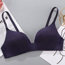 Sexy No Wire Push Up Underwear Women Seamless Bra Girls Students Breathable Thin Bras Female&