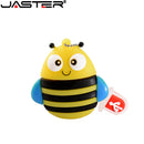 JASTER New Cute Cartoon USB 2.0 Flash Drive 64GB 32G Penguin U Disk 16GB Pen Drives 8G pendrive 4GB Gifts Key Chain Memory Stick