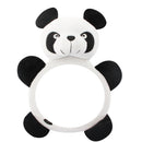 Black White View Back Seat Mirror Baby Car Mirror Safety Seat Headrest Rearview Mirror Baby Facing Rear Ward Car Kids Monitor