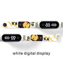 Pokemon Strap LED Electronic Watch Fashion Colorful Bracelet Touch Waterproof Anime Character Pikachu Educational Children&