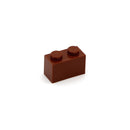 100pcs DIY Building Blocks Thick Figures Bricks 1x2Dots Educational Creative Size Compatible With 3004 Plastic Toys for Children