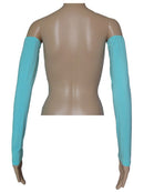 New Fashion One Piece Sleeves Arm Cover Shrug Hijab Muslim Women Hijab 20 Colors Arm Warmers Femme