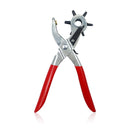 Leather Belt Hole Punch Plier Eyelet Puncher Revolve Sewing Machine Bag Setter Tool Watchband Strap Household leathercraft