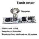 5V 12V 24V 4A Dimmable Sensor Switch Hand Wave Dimmer PIR Switch for LED Strip LED,Touch switch for Kitchen Cabinet LED Lights