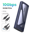 UGREEN M2 SSD Case NVME SATA Dual Protocol M.2 to USB Type C 3.1 SSD Adapter for NVME PCIE NGFF SATA SSD Disk Box M.2 SSD Case