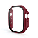 Glass+Case For Apple Watch Ultra 49mm band smartwatch PC Bumper+Screen Protector Tempered Cover iwatch series Ultra Accessories