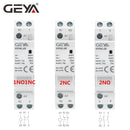 Din Rail Automatic Modular Household Contactor AC220V 2P 16A 20A 25A 2NC 2NO 1NO1NC 50/60Hz