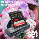 SanDisk Ultra Original SD card 8GB 16GB 32GB SDHC 64GB 128GB 256GB SDXC Class10 Memory Card C10 R80mb/s USH-1 Support for Camera