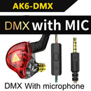 Original QKZ AK6 Copper Driver HiFi Wired Earphone Sport Running Headphones Bass Stereo Headset Music Earbuds fone de ouvido
