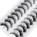 NEW 10 Pairs Natural False Eyelashes Fake Lashes Long Makeup 3d Mink Lashes Extension Eyelash Mink Eyelashes for Beauty 54