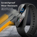 10D Film Glass for Xiaomi Mi band 6 5 7 4 Screen Protector Miband 6 5 Smart Watchband Full Protective Cover Case Strap Bracelet