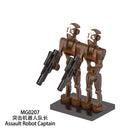 Disney R2-D2 Building Blocks C-3PO General Grievous R4-P17 K-2SO IG88 Battle Buzz Droid Star Bricks Action Figures Christmas Toy