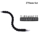 Flexible Shaft Extension Screwdriver Drill Bit Holder Link for Electronic Drill 200/250/295/400mm Hex Screwdriver Soft Shafts