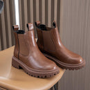 AIYUQI Women's Chelsea Boots Genuine Leather New Autumn Winter Fashion Women's Ankle Boots Retro Marton Boots Ladies WHSLE MTO