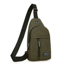 Men Anti Theft Chest Bag Shoulder Bags USB Charging Crossbody Package School Short Trip Messengers Bags Men&
