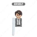 X0328 heroes blocks Disney anime movies X1833 X1835 X1836 mini action toy figures Assembly Toys bricks kids collection gifts