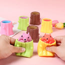 Squeezing Squirrel Cup Toys Decompression Fidget Antistress Sensory Stress Reliefing Gift For Kids Adults