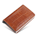 New Men women smart RFID wallet Card Holder fashion purse Aluminum alloy Business Credit Bank Card Holder Casual Mini wallet