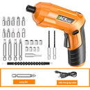 Electric Screwdriver Battery Rechargeable Cordless Screwdriver Powerful Impact Wireless Screwdriver Drill Electric Screw Driver