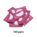 OWOSC 100PCS V Shaped Eyelash Patches Hydrogel Gel Eye Patches Wholesale false Eyelash Extension Under Eye Pads Makeup Tools