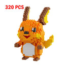 Pokemon Small Building Pokemon Blocks Small Cartoon Picachu Animal Model Education Game Graphics Pokemon Toys For Kids Birthday