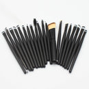 20Pcs Makeup Brushes Set for Eye Shadow Foundation Powder Eyeliner Eyelash Cosmetict for Face Make Up Brush Tools