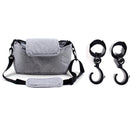 2 Baby Stroller Organizer Bag Mummy Diaper Bag Hook Baby Carriage Large Capacity Travel Wet Bags Stroller Accessories Cup Holder