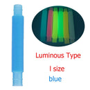 Pop Tube Sensory Toy Fidget Anti Stress Relieve Stretch Bellows Children Multicolor Squeeze Folding Pipe Autism ADHD Anxiety Toy