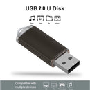 USB Flash Drive 64GB 32GB 16GB 8GB 4GB USB 2.0 Flash Memory Card U Stick customize logo free adapter Gifts pen drive Cle usb