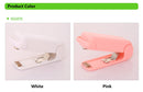 Portable Bag Heat Sealer Plastic Package Storage Bag Clip Mini Sealing Machine Handy Sticker Seal for Food Snack Kitchen Gadgets
