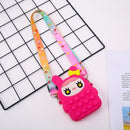 Hot Fidget Toys 2022 Push Bubbles Toy Rainbow Unicorns Premium Girls Push Bubble Bag Adult Antistress Squeeze Squishy Gifts
